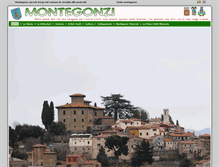 Tablet Screenshot of montegonzi.it